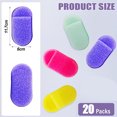 thumbnail image 2 of 20 Pcs Éponge Exfoliante pour le Visage pour un Nettoyage en Profondeur Éponge Réutilisable pour Frotter le Visage, 2 of 6