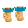 thumbnail image 4 of Aqua Joe Indestructible Series Heavy-Duty Hose Shut-off Valve, Brass Construction, 2-Pack, 4 of 4