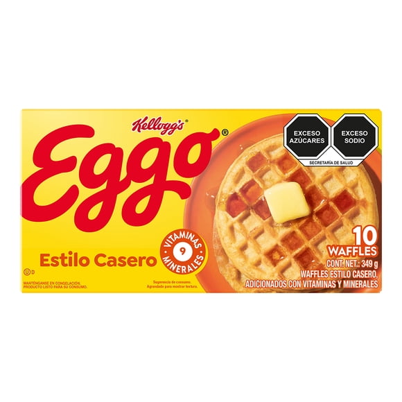 Waffles caseros Eggo 349 g