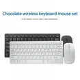 thumbnail image 4 of Wireless Keyboard and Mouse Combo Silent,2.4GHz 78 keys Ultra-Thin Full Sized Wireless Keyboard Mouse Set with USB Receiver for Computer, Desktop, PC, Notebook, Laptop, 4 of 9