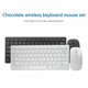 thumbnail image 2 of Mini teclado y ratón inalámbricos de 2,4 G, conjunto combinado multimedia para portátiles, Mac, PC de escritorio y TV., 2 of 8