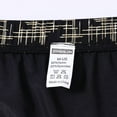 thumbnail image 3 of TANBOM Men's Bulge Enhancing Boxer Briefs Nylon Underwear Black/Gray XL 2-Pack, 3 of 9