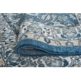 thumbnail image 6 of Traditional 5x8 Area Rug (5'3'' x 7'3'') Oriental Navy, Gray Living Room Easy to Clean, 6 of 9