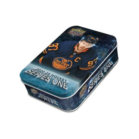 2024/25 Upper Deck Series One Hockey Cards Tin Box (9 Packs)
