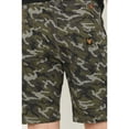 thumbnail image 4 of Hawx Work Gear Men's Chip Camo Print Flat Front Work Shorts - HXSP24SH11-CMO 31, 4 of 4