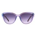 thumbnail image 2 of Gafas de Sol Serpiente Ojo de Gato Moradas Betsey Johnson 56mm, 2 of 7