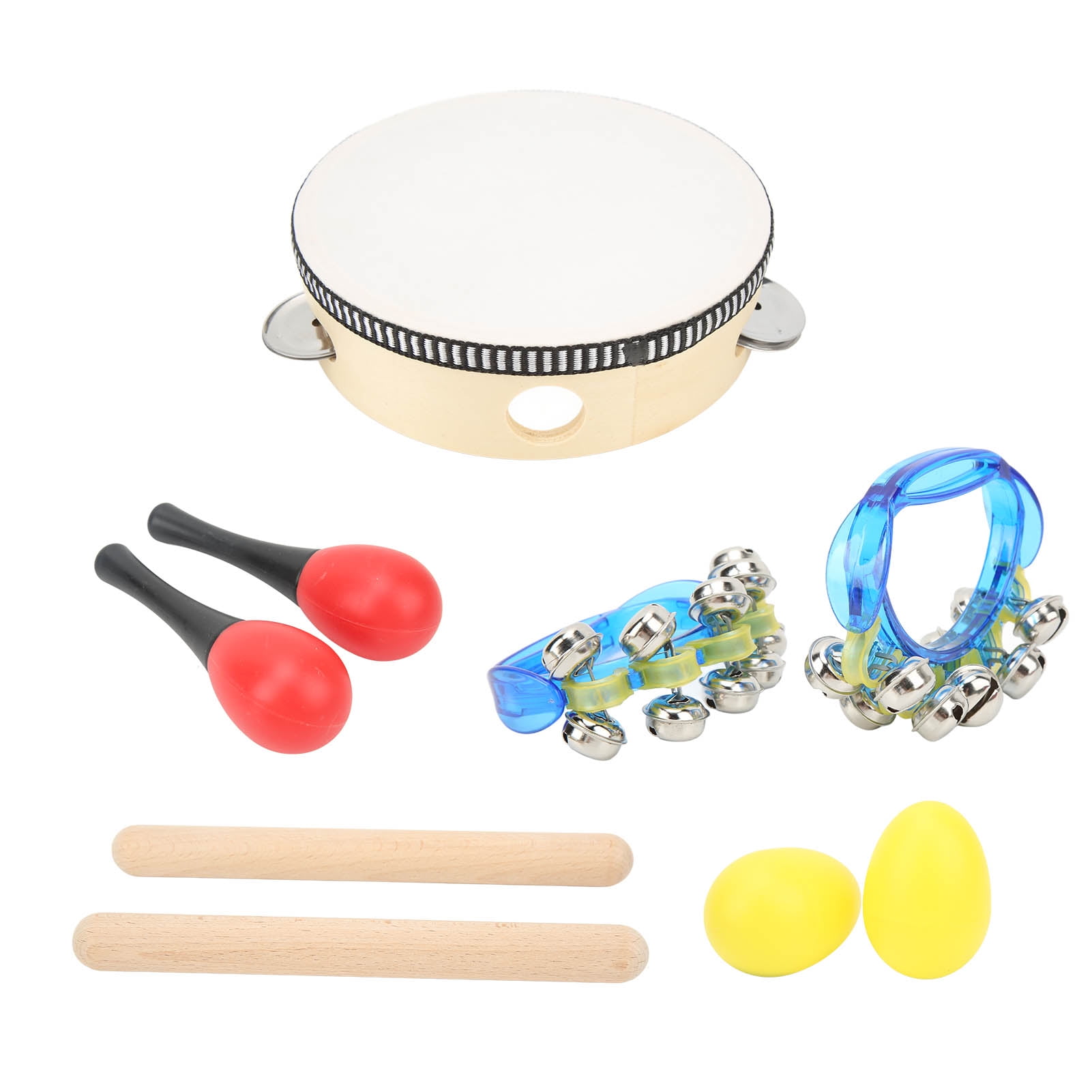 Music Instruments Kit Musical Instrument Kit, Easy To Play Professional Rhythm Stick Egg ...