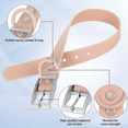 thumbnail image 3 of Conjunto de collar y correa para perro combinado: collares ajustables y duraderos para mascotas con correas para perros para, 3 of 5