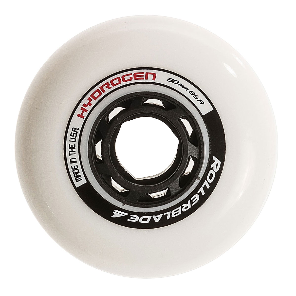 Rollerblade Hydrogen 80mm 85A Inline Skate Wheels 8 Pack