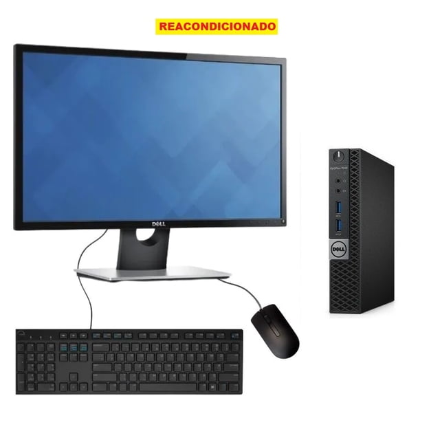PC Dell OptiPlex 3070, MINI, Core i5-9500T, 32GB RAM, 1TB HDD, MONITOR 19”, REACONDICIONADO