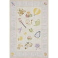 thumbnail image 1 of Momeni Lil Mo Classic 5' X 7' Contemporary Hand Hooked Cotton Rug in Soft Pink, 1 of 3