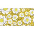 thumbnail image 5 of Face Towel Hand Cloth Terry Towels Washcloth Daisies Yellows Bath Decor Gift for Hotel-Spa-Kitchen Multi-Purpose,Soft,Quick-Dry 30 X 15&nbsp;inch Wash Cloths, 5 of 5