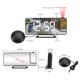 thumbnail image 3 of despertador electronico Proyección Vibrante Reloj despertador LED Espejo Reloj digital con 2 juegos de despertador Función Snooze Bed Shaker Salida USB para personas que duermen mucho Abanopi despertador electronico, 3 of 7