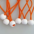 thumbnail image 3 of Almencla 6pcs Cords Elastic String Canopy Tarp tie Strap Tent Fix Rope for Camping Roof Orange 5 inch, 3 of 8