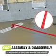 thumbnail image 4 of Bull Float Concrete Tools, Magnesium Bull Float Concrete Cement Trowel Finishing Smoothing Tool Kit with Bracket & Handle, 4 of 6