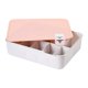 thumbnail image 3 of Organizador de cajones, contenedor de almacenamiento de ropa, organizador de cosméticos, tapa a prueba de polvo para organizar Tapa Rosa 10 Rejillas, 3 of 9