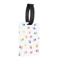 thumbnail image 7 of PAYOHTO Luggage Tags for Suitcases Colorful Prints Cat Dog Paw PVC Lable for Travel Bag, 7 of 7