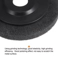 thumbnail image 5 of Unique Bargains Roue de Polissage de Fibre de Nylon 5pack Disque de Ponçage de Roues Abrasives de 4,5 'x 7/8' 320 Grain 7P Ponçage Disque Abrasif Gris, 5 of 5