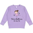 thumbnail image 2 of Inktastic Future Ballerina Girls Dance Toddler Sweatshirt, 2 of 4