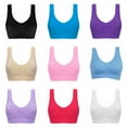thumbnail image 4 of Women's Plus Size Sports Bra,High Impact Workout Gym Activewear Bra,Seamless With Chest Pad Adjustment Type, 4 of 4