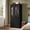 Black-3 Drawers, variant on Richya Armoire Wardrobe Closet with 3 Drawers,Clothes Storage Cabinet with Hanging Rod,Closet Organizer for Bedroom,White(B)