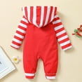 thumbnail image 7 of Generic Boys Girls Winter Long Sleeve Christmas Deer Prints Jumpsuit Autumn Winter Clothes for Holiday Party Christmas（12-18 Months Red）, 7 of 7