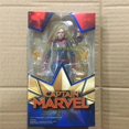 thumbnail image 2 of Figuras de acción de los Vengadores de SHF, Capitán Marvel, juguete de 15 cm, estatuas móviles, modelo de muñeca, adornos coleccionables, regalos, 2 of 5