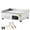 22" 3200W 220V, variant on KFFKFF 21" Commercial Electric Griddle, 110V Stainless Steel Electric Flat Top Griddle with Adjustable Temperature Control 122°F-572°F, Non-Stick Plate, Countertop Griddle 1600W