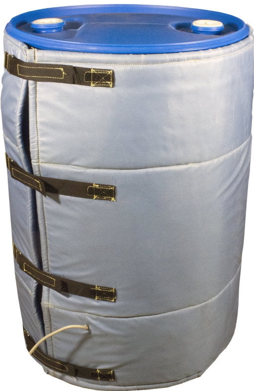 55 Gallon Insulated Blanket Drum Heater Digital Timer Thermostat 920w