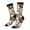 3 Black, variant on lips record rock Skull Print Adult Socks for Men & Women,Calf Socks, Ankle Socks,Boots Socks,Breathable Casual Sock,Unisex Crew Socks