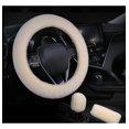 thumbnail image 2 of Plush Steering Wheel Cover and Handbrake Cover, 2 of 5