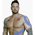 thumbnail image 2 of FlexU Kinesiology Blue Tape; 115 feet Continuous Bulk Pack. Pro-Grade Hypoallergenic; Alleviates Pain, Reduces Swelling & Induces Faster Recovery from Sports Injuries., 2 of 9