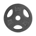 thumbnail image 1 of Plaque de préhension standard en fonte CAP Barbell, 1 pouce, 5 lb, simple, noire, 1 of 3
