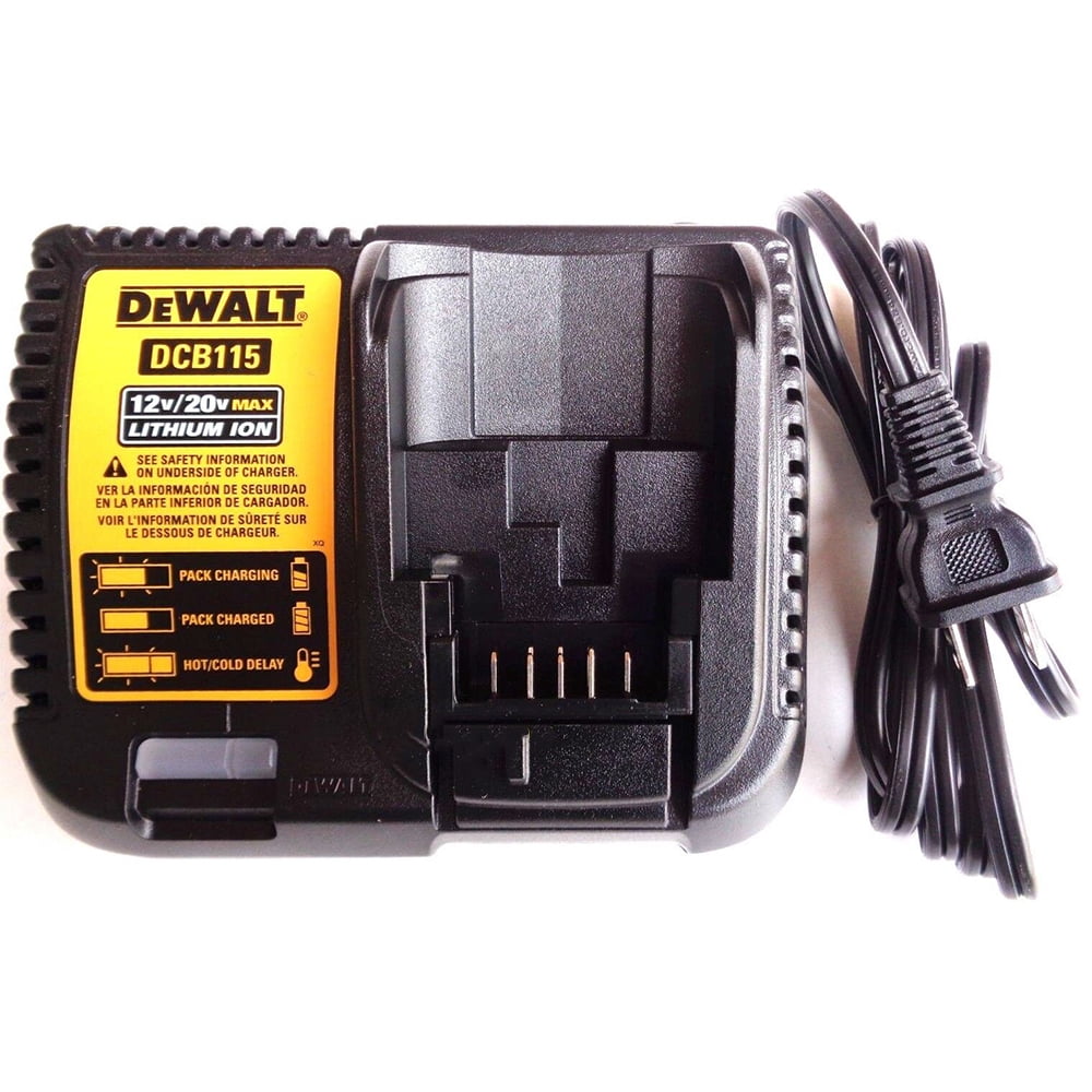 DeWalt DCB118 Flexvolt Fast Charger 20V 60V Max Lithium Ion Fan Cooled for Battery Power Packs Walmart