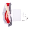 thumbnail image 4 of Unfinished Felt Kit Penguin Wool Needle Felt Kit Package DIY Handmade Doll Toy, 4 of 7