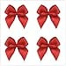 thumbnail image 3 of VIVIQUEN 50pcs Mini Satin Ribbon Bows Ribbon Flowers 25mm x 26mm Appliques DIY Craft for Sewing, Scrapbooking, Wedding, Gift (Poppy red), 3 of 4