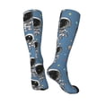 thumbnail image 2 of Knee High Socks for Men and Women, Astronaut Althletic Compression Socks, Support Long Tube Socks for Outdoor Sport, Calf Socks, High Stockings for Women Men, 2 of 7