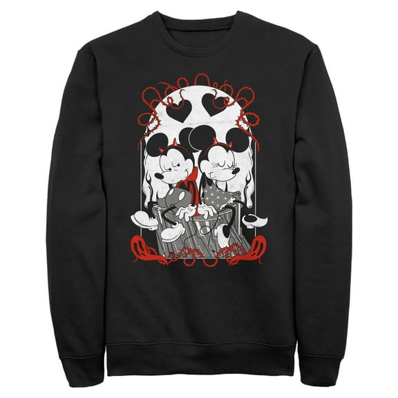 Men's Mickey & Friends Gothic Love  Sweatshirt