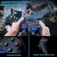 thumbnail image 4 of PC Game Controller Wireless USB, Steam Controller for PC, Wireless Controller PC, Gamepad for PC Windows/Laptop/Android/PS3, PC Gamepads Standard Controllers, PC Gaming Controller, 4 of 7