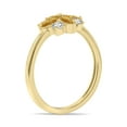 thumbnail image 2 of SZUL Women's 3/4 Carat TW Citrine and Diamond Flower Ring in 10K Yellow Gold, 2 of 6