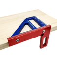 Printable Precision Protractor WIND LAND Triangular Ruler Scriber Square Protractor Aluminum Alloy ...
