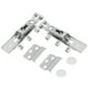 thumbnail image 4 of Clindly Suspensión del gabinete-Riel de suspensión del gabinete Armario Peso Colgante Ajustable Herrajes para Muebles, 4 of 5