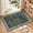 Black, variant on IValue Vintage 3'x5' Area Rugs for Living Room Non Slip Boho Machine Washable Indoor Floor Carpet for Entryway Bedroom