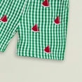 thumbnail image 5 of Baby Boy Outfit Toddler Clothes Set Kids Summer Embroidery Printed Sleeveless Casual 0 3 6 12 18 24 Months Boys' Clothing Sets Shirt Shorts 2 Piece, 5 of 7