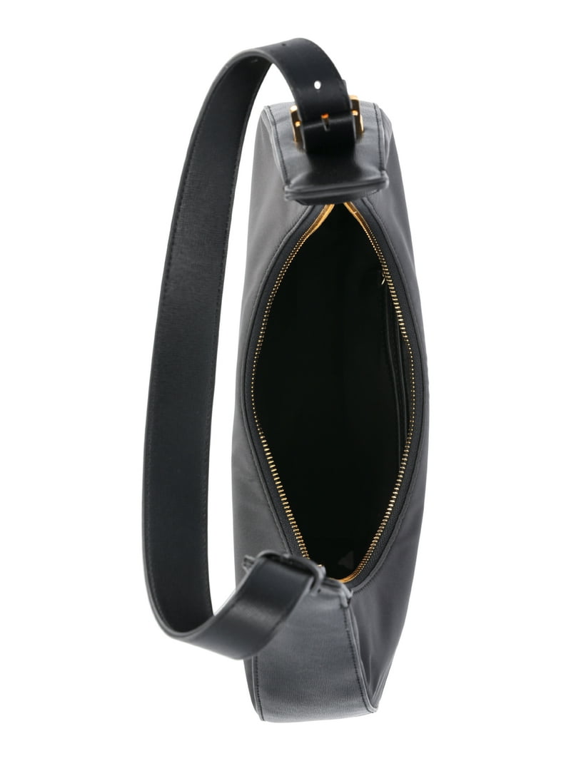 Time & Tru Harbour Hobo,Black - Walmart.com
