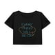 thumbnail image 1 of Camiseta corta de verano para mujer, camiseta recortada de entrenamiento Simple para vacaciones en la playa S, 1 of 7