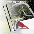 thumbnail image 2 of Unique Bargains Lift Supports Struts for Kia Jiale II (FJ)2002-2006 No.0K2FB62620A Rear Hatch Gas Spring Black 2 PCS, 2 of 7