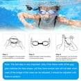 thumbnail image 4 of Premium Waterproof Swimming Goggles with Anti-Fog Coating for Men and Women - Comfortable Lightweight Design, Fog-Resistant and UV Protection for Open Water Sports, Beach, and Pool Activities, 4 of 5