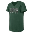 thumbnail image 2 of Girls Youth New Era Green New York Jets Flip Sequin V-Neck T-Shirt, 2 of 4