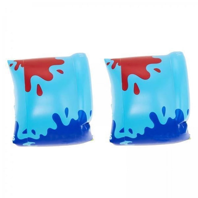 2x Bandas de Brazo de Natación Inflables, Mangas de Flotadores de Brazo de Natación, Anillos de Natación de Piscina Flotadores de Brazo de Natación Pa 2 piezas